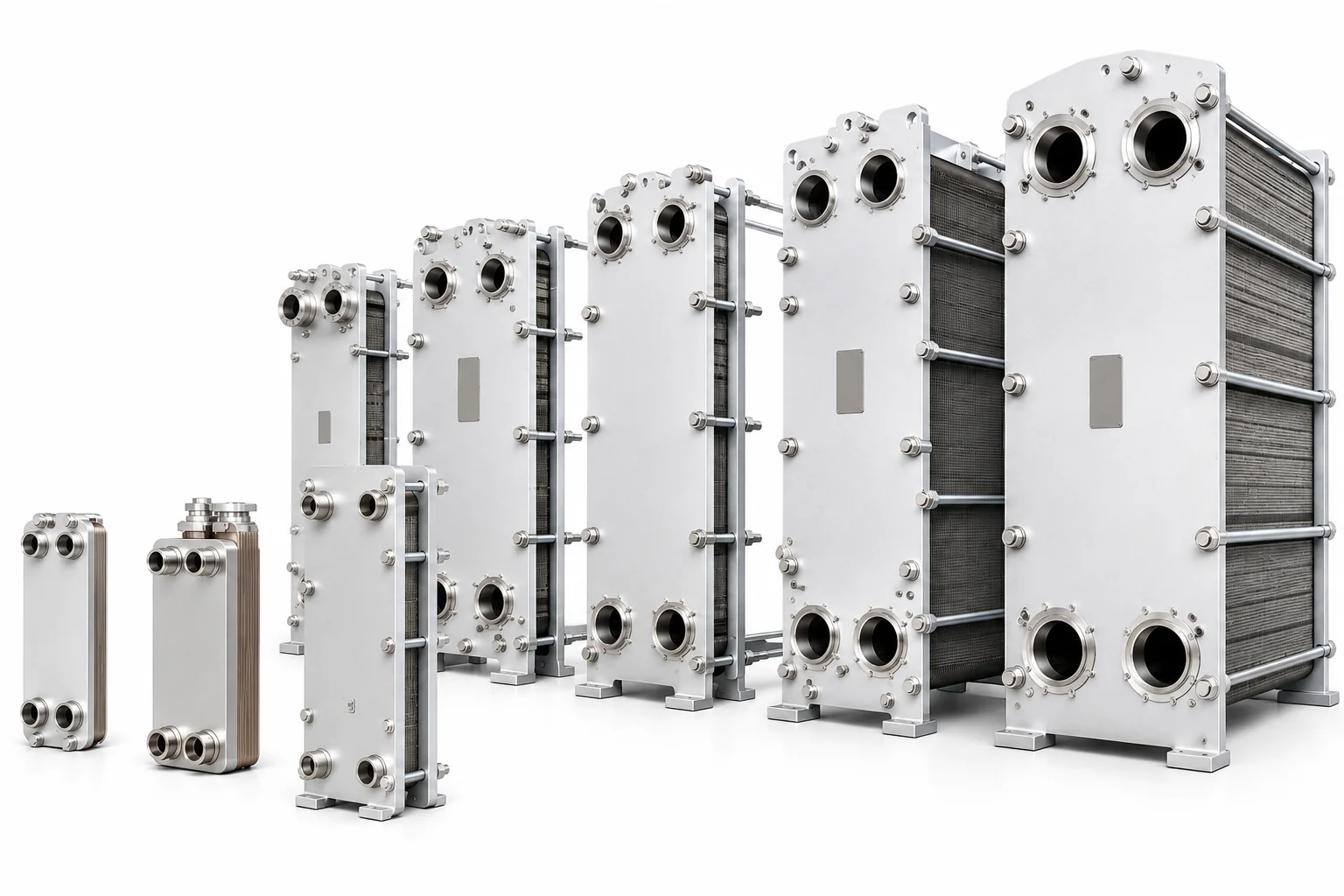 Funke compatible heat exchanger plates and gaskets
