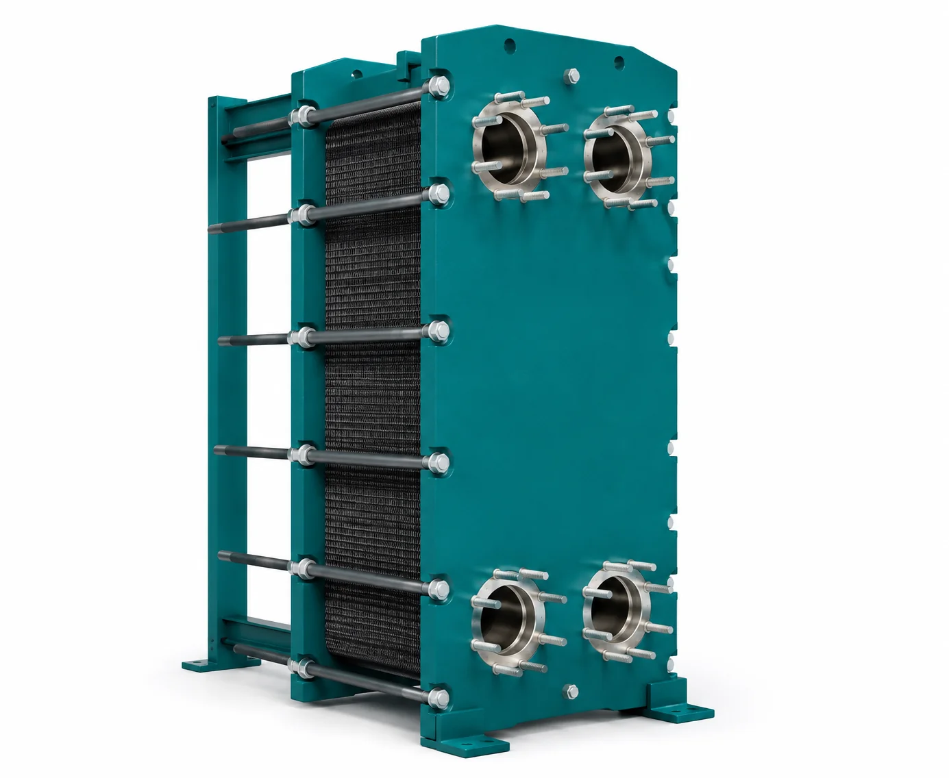 Hisaka compatible heat exchanger plates and gaskets