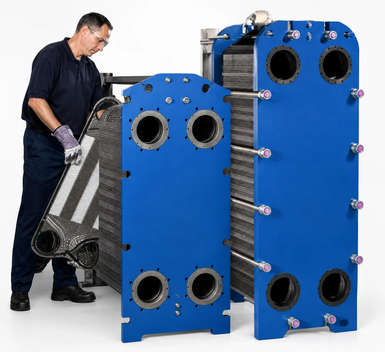 Polaris compatible heat exchanger plates and gaskets