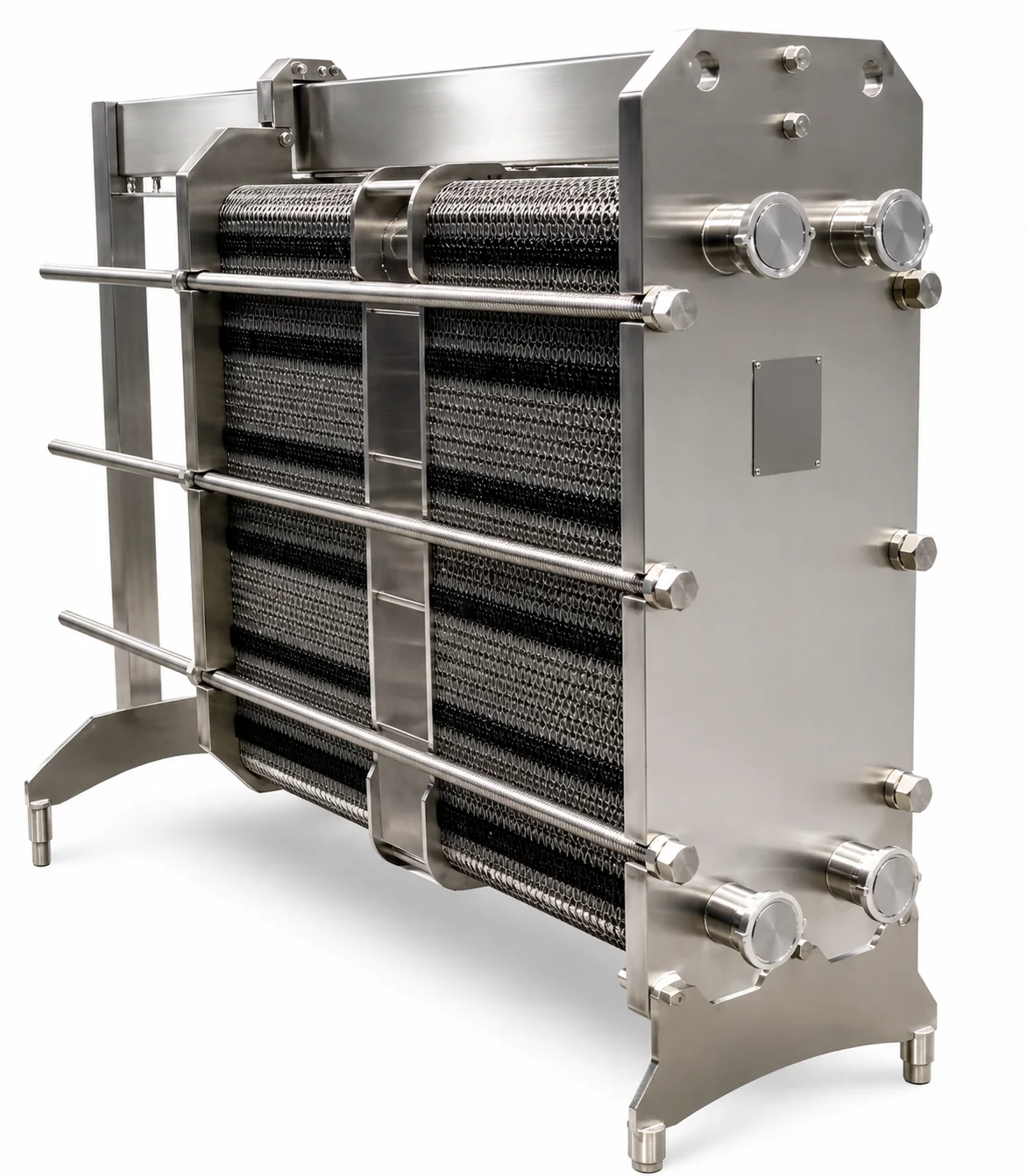 Thermaline compatible heat exchanger plates and gaskets