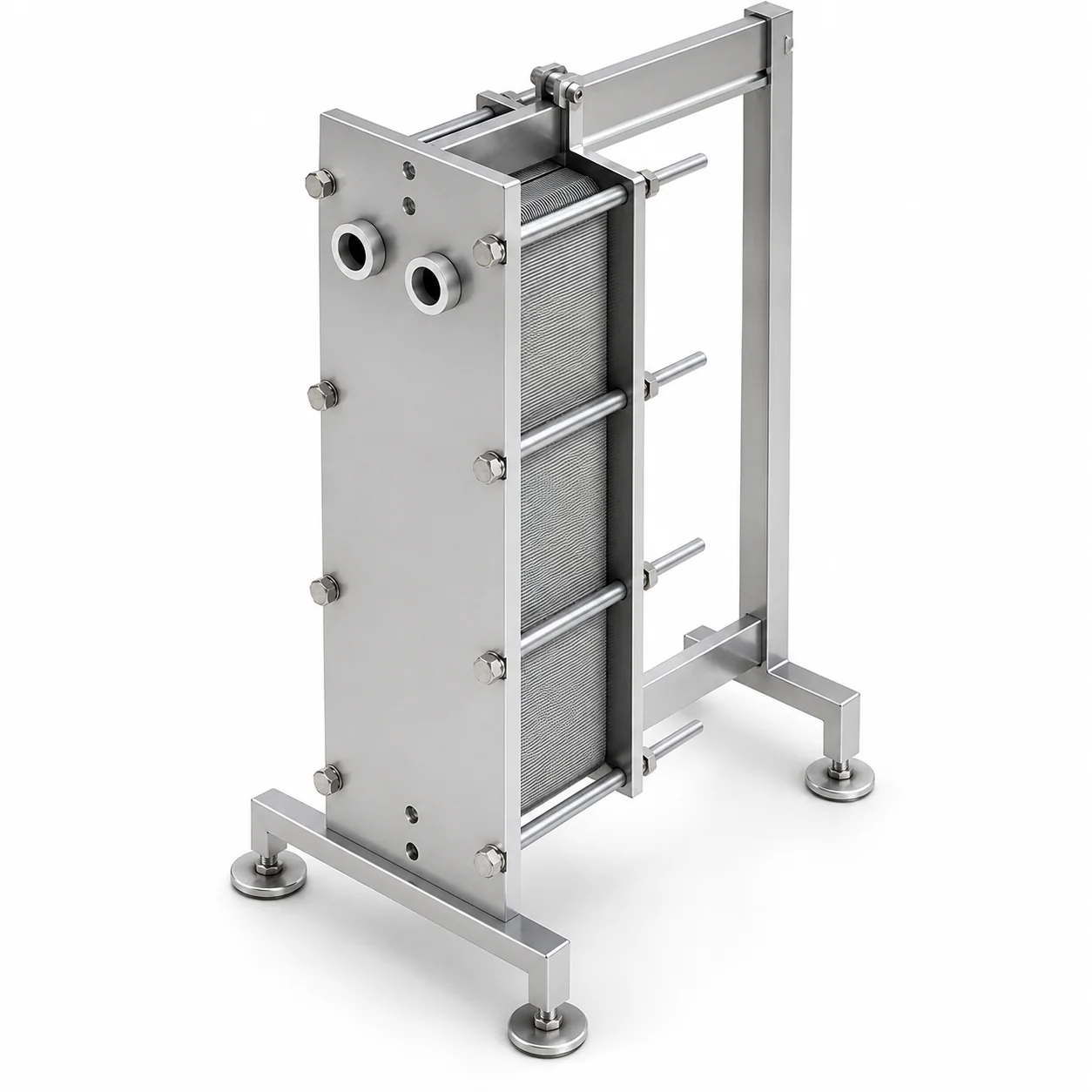 Fischer compatible heat exchanger plates and gaskets